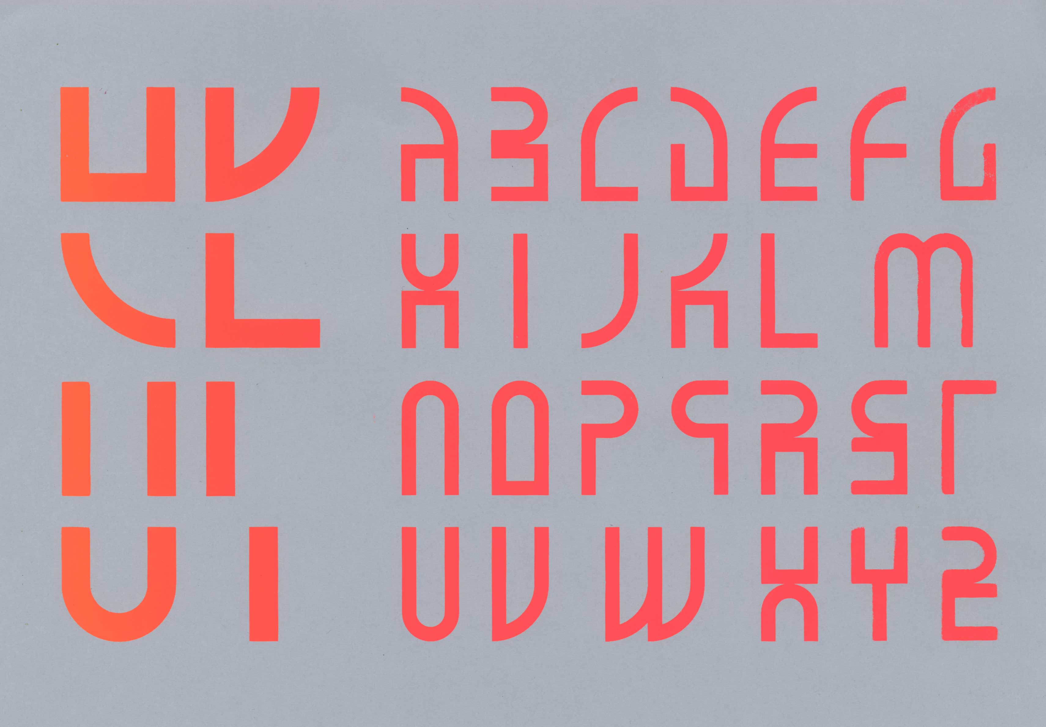 Typographie imprimée